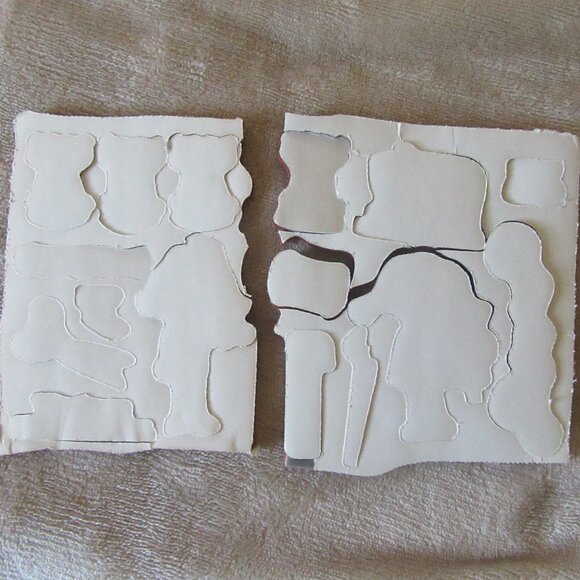 Unity Cosmo Cricket "Material Girl" Red Rubber 16 Stamp Set Sewing Theme - Picture 9 of 14